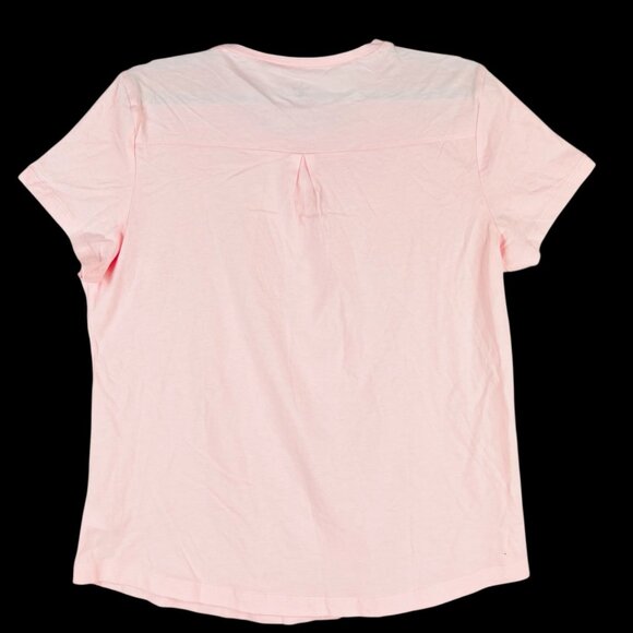 Lincoln Outfitters Women's Pink Short-Sleeve Cotton T-Shirt Size Large NWOT - Picture 2 of 10